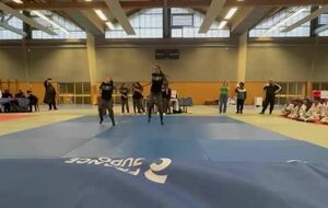 Animation breakdance au tournoi de Tigery 2026